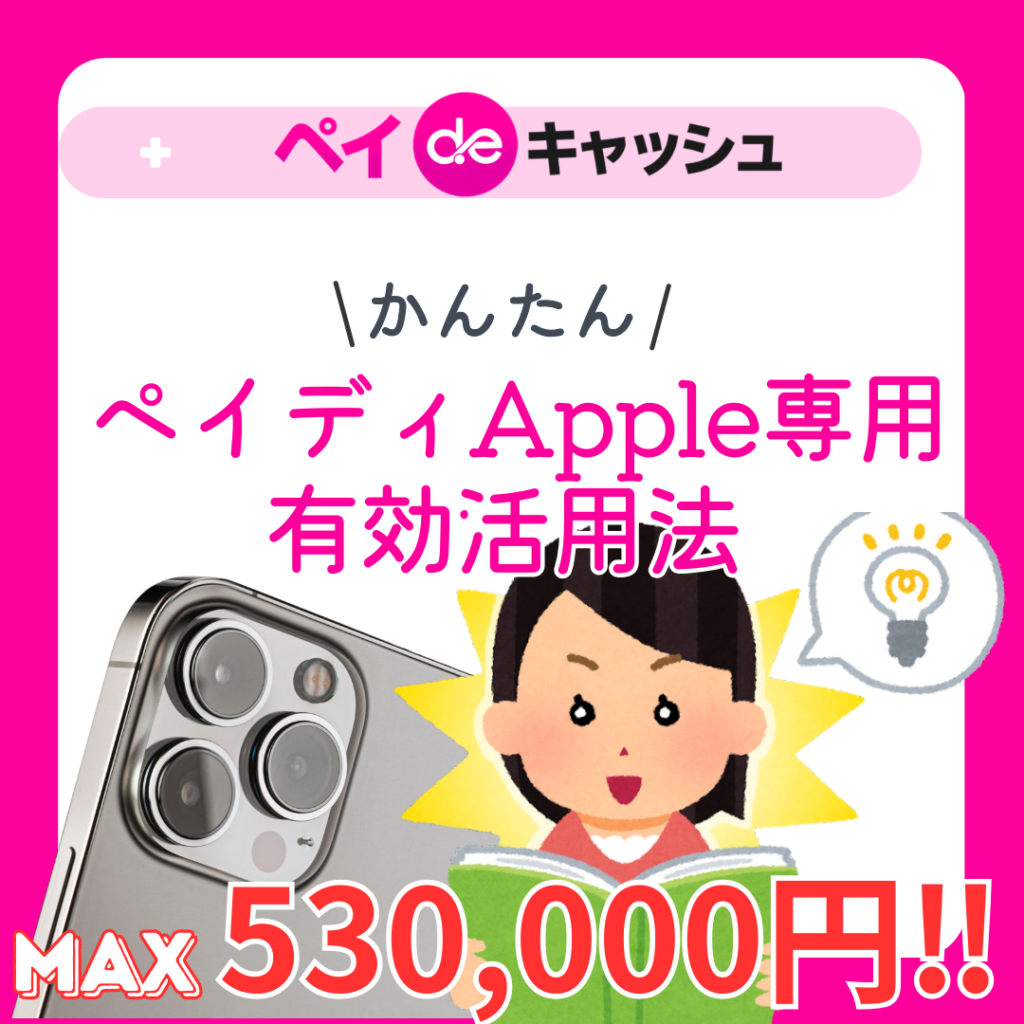 ペイディApple専用有効活用